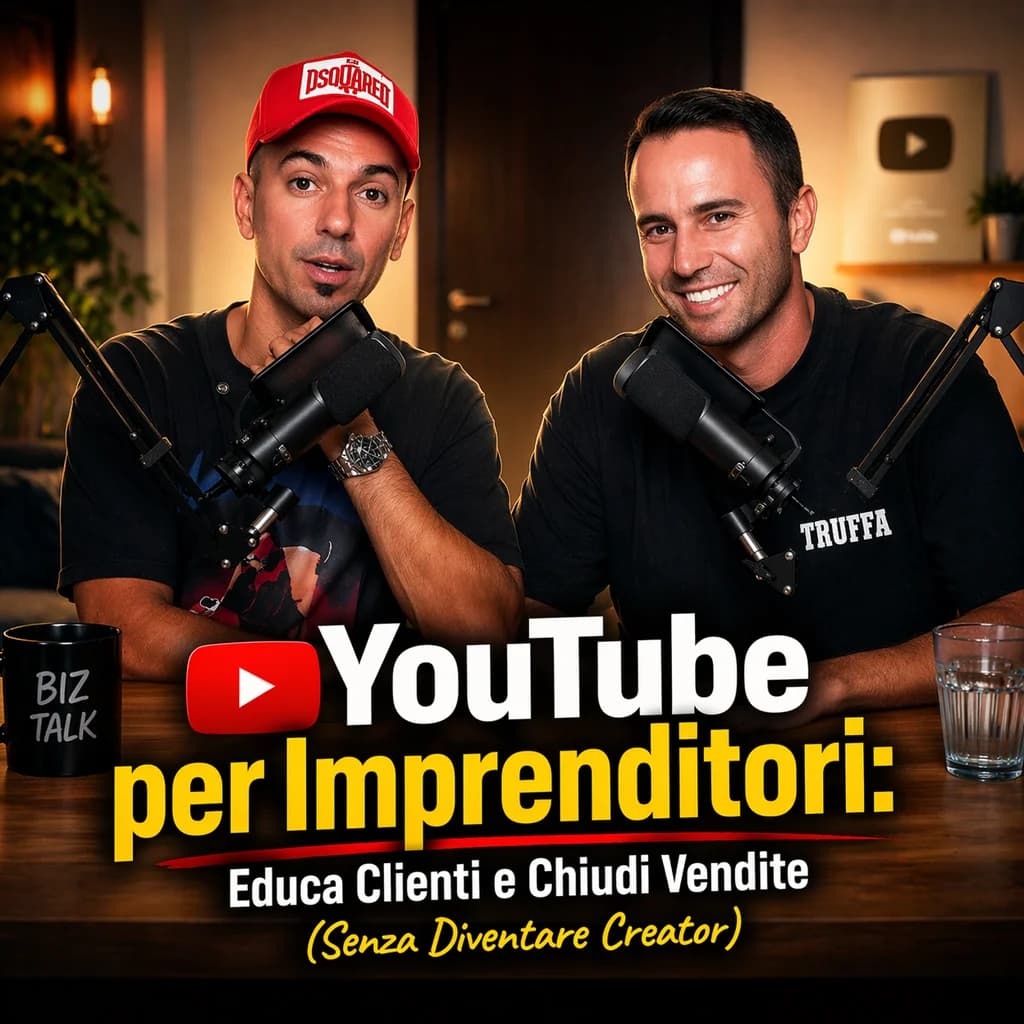BONUS #1: YouTube per Imprenditori: Educa Clienti e Chiudi Vendite (Senza Diventare Creator)